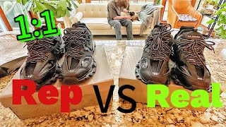 Rep VS Real (Balenciaga Track 3s) TiKick.ru