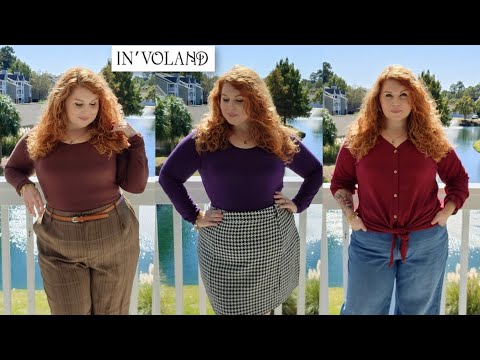 In'Voland Plus Size Fall Haul | October 2022