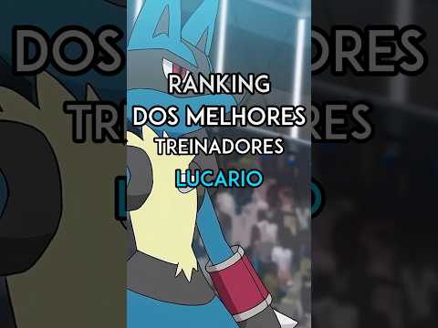 MELHORES TREINADORES DE LUCARIO! #shorts #pokemon #lucario #ash #korina #pokemoncommunity