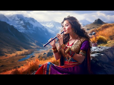 Tibetan Healing Flute | Release of Melatonin and Toxin | Instant Relief from Stress and Anxiety