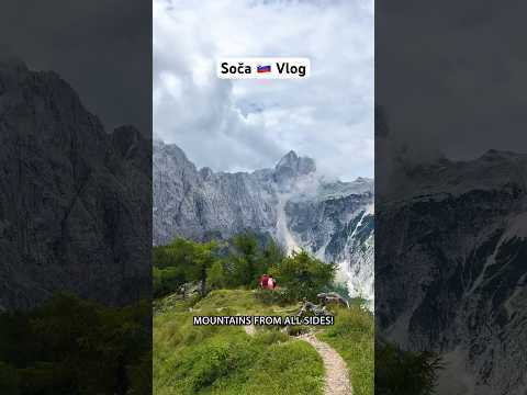 Soča Valley Vlog - hiking to Slemenova Špica 🇸🇮