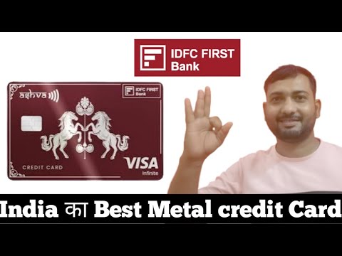 Idfc first Ashva Credit Card Lunch | India best Metal Credit Card