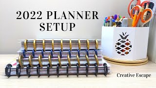 2022 Planner UPDATE and Setup || How I'm using 4 different Happy Planners