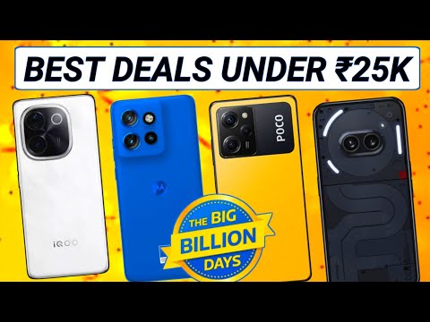 BBD SALE 2024 | Best Smartphone Under ₹25000 | Flipkart BBD SALE & Amazon Great Indian Festival