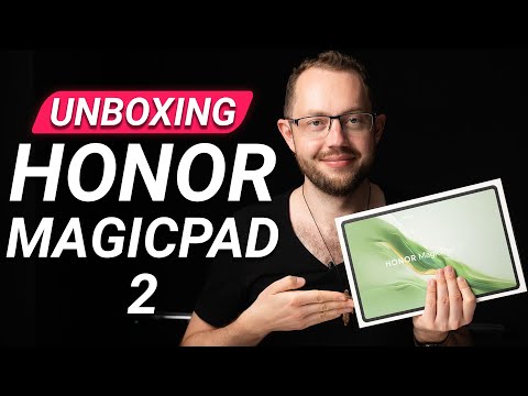 Honor MagicPad 2 Unboxing: OLED Tablet with Pen & Keyboard