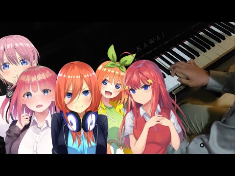 Gotoubun no Hanayome OP - Gotoubun no Kimochi / 五等分の気持ち (Piano Cover by Hudson Lois)