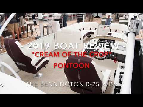 Bennington R-25 RSBA - 2019 Review - Presented by Tony Hodge of Futrell Marine