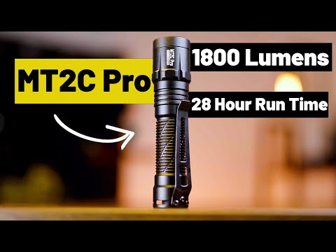 The Tactical EDC Flashlight For Everyone | Nitecore MT2C Pro