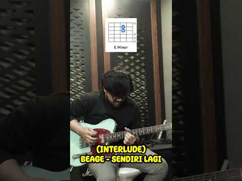 TUTORIAL GITAR | INTERLUDE BEAGE SENDIRI LAGI #beage #sendirilagi #tutorialgitar