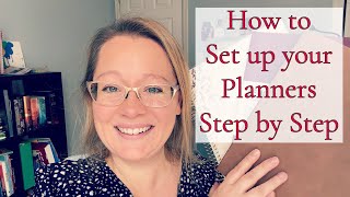 HOW TO SET UP YOUR NEW PLANNER(S) || 2025 PLANNER SETUP