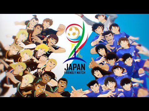 Japan vs All Stars Captain Tsubasa Rising Sun The Final #football #anime #soccer #animeedit