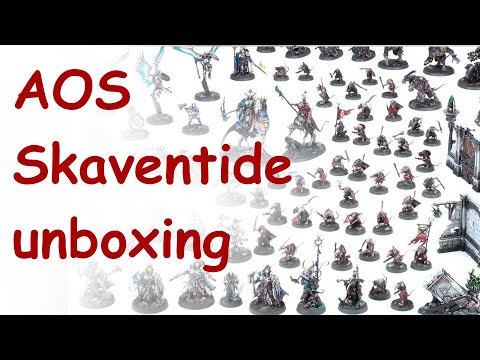 AOS Skaventide unboxing. Оглядини нового стартера до Ворхамера Ера Зігмара