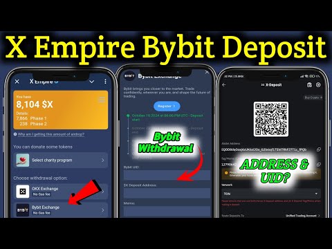 X Empire Bybit Withdrawal | X Empire Deposit to Bybit Full Process | X Empire Airdrop Claim in Bybit