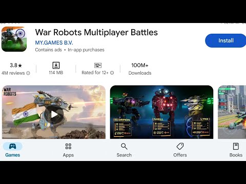 How To Install War Robots Multiplayer Battles App's | How To Download War Robots Multiplayer Battles