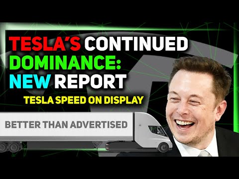 Tesla Semi Impresses Again / Tesla Gets Good News / Tesla's Industry Leading Scores ⚡️