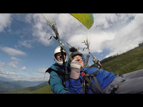 David's Paragliding Flight