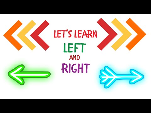 Learn LEFT and RIGHT the FUN Way! (Toddler Fun, Toddler Learning Activities!)