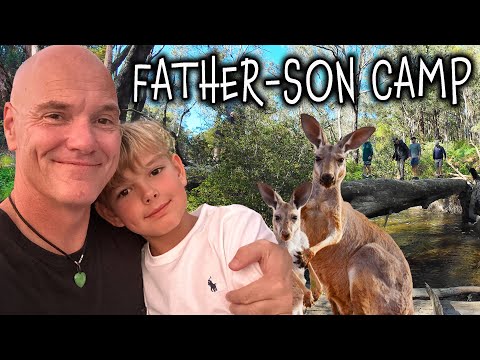 Father-Son Camping Down Under - Trying Something Different