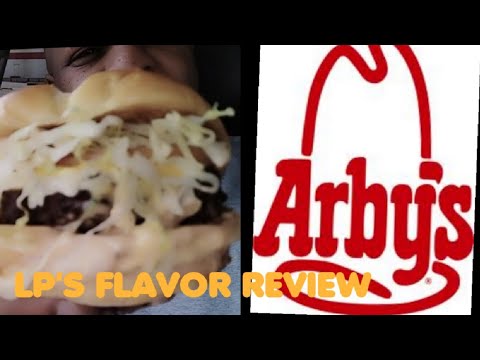 ARBY'S DELUXE WAGYU STEAKHOUSE BURGER #arbys