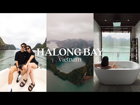 Halong Bay Overnight Luxury Cruise! Vietnam Travel Guide & Cost 🇻🇳