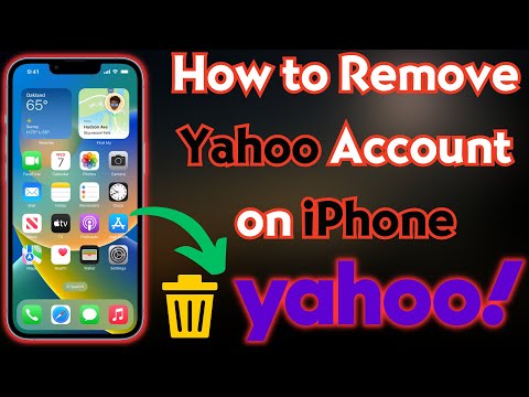 How To Remove Yahoo Account From iPhone | How To Delete A Yahoo Account on iPhone