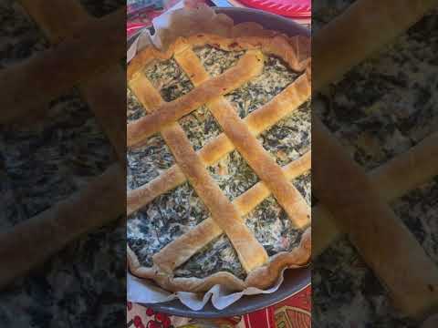 Salted pastry with spinach #shortvideo #food #cooking #fypyoutube #yummy #pastry