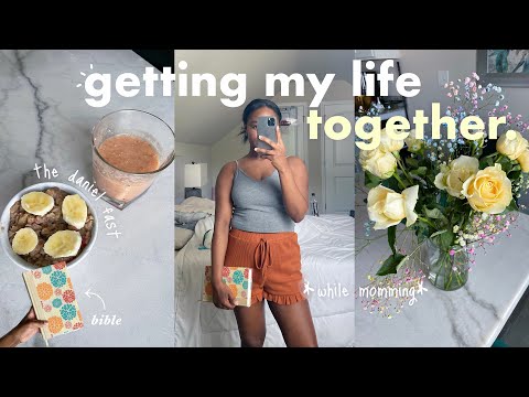 a day in my life vlog | starting The Daniel Fast and building structure