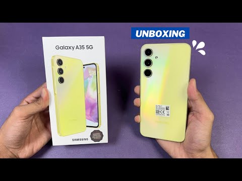 Samsung Galaxy A35 5G - Unboxing & Price in Pakistan! (Exynos 1380 + 50MP OIS !)