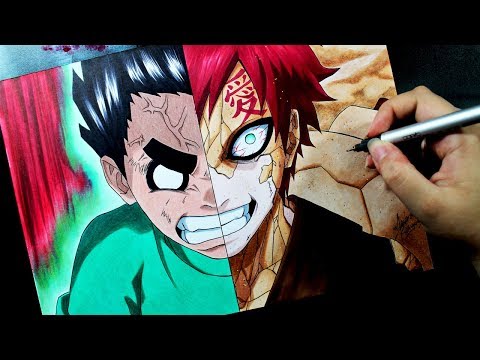 Speed Drawing - Lee | Gaara [NARUTO]