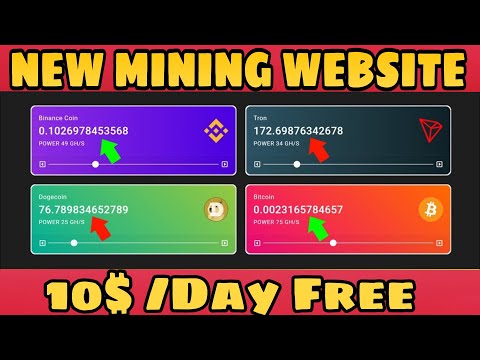 10$ FREE || BEST MINING WEBSITE|| NEW MINING WEBSITE TODAY|| EARN 10$ DAY|| cryptofy.ca