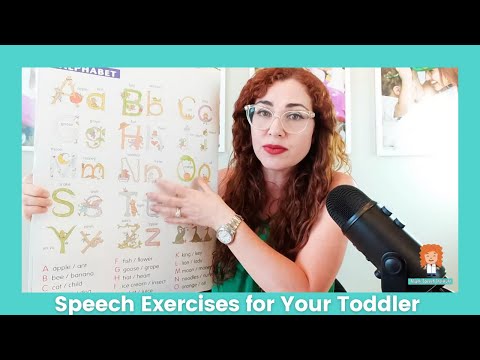 Three Speech Therapy exercises to help your toddler start talking at home.