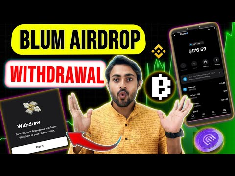 Blum Airdrop Withdrawal Update || Blum Mining Wallet Withdrawal || Blum Airdrop New Update | Listing