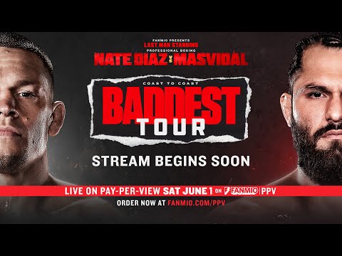 Diaz vs Masvidal: Baddest Tour | New York | FANMIO PPV