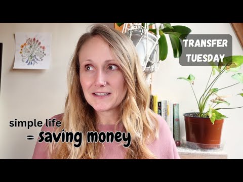 Saving money so I can carry on the "simple life" skills my gram taught me ❤️ | Transfer Tuesday