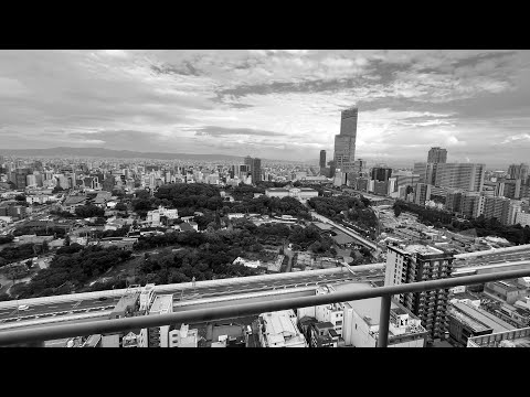 늦여름의 어느날 오사카에 내린 비 | 晩夏のある日大阪に降った雨 | rain in Osaka on a late summer day