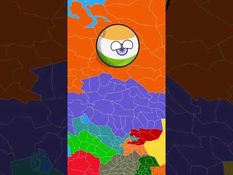 Switching India and Russia #shorys#viralshorts#trending#countryballs#mapper#asiancountries#pakistan