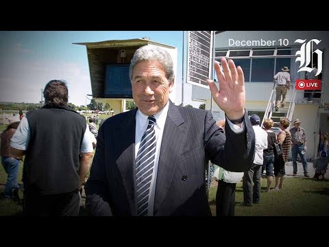 Winston Peters makes greyhound racing announcement