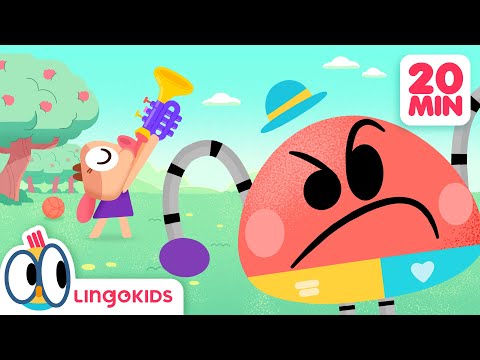 Backyard Tales with BABY BOT! 🌳 Fun Cartoons for Kids | Lingokids