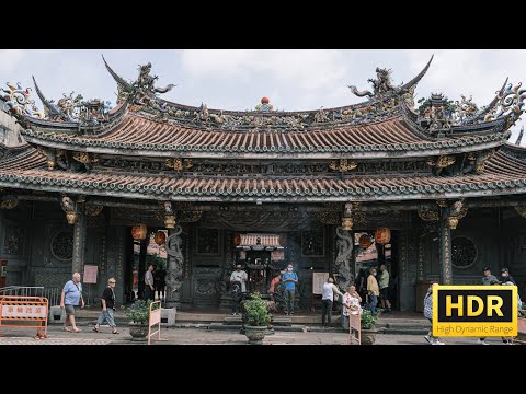 大龍峒保安宮｜保生文化祭記綠｜4K HDR HLG｜Fujifilm XT4 &16-55mm F2.8手持測試