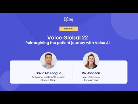 Reimagining the patient journey with Voice AI