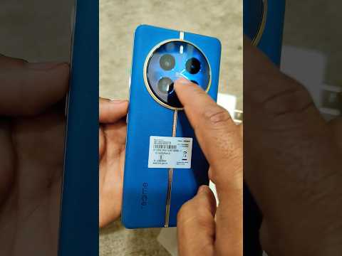 realme 12Pro Plus primium vagan leather  leather design  Periscope camera #youtubeshorts #unboxing