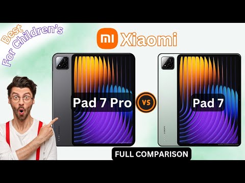 Xiaomi Pad 7 Pro vs Xiaomi Pad 7 ⚡ Full Comparison