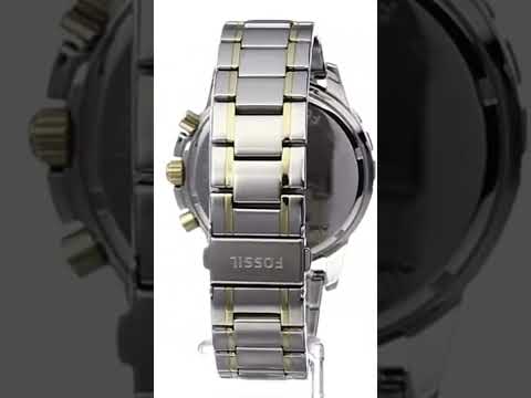 Fossil Dean Men's Dress Watch with Chronograph Display and Stainless Steel Bracelet Band #shorts