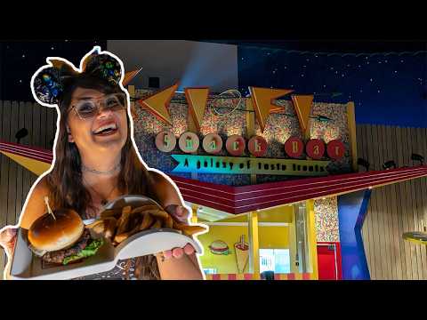 Sci Fi Dine In Theater 🛸 Disney World Hollywood Studios food review