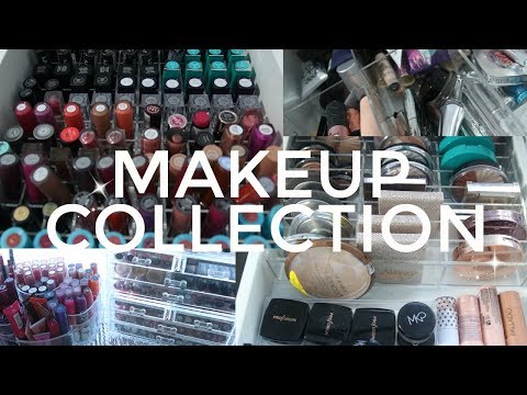 MAKEUP COLLECTION AND ORGANIZATION 2018