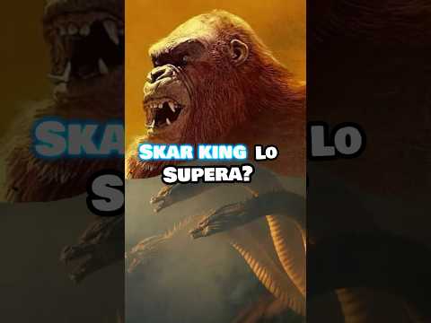 SKAR KING supera a GHIDORAH? #monsterverse #godzillaxkong #skarking #ghidorah #godzilla  #shorts