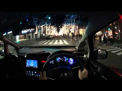 HONDA FIT POV Drive -TOKYO Night Drive