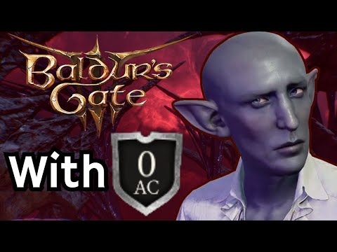 Can You Beat Baldur's Gate 3 WITH 0 AC? | FULL GAME