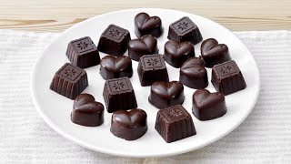 Homemade chocolates recipe: super easy to make