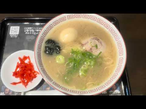 【今日の昼飯】 らあめん花月嵐 神田店の「博多ラーメン 健太」 830円